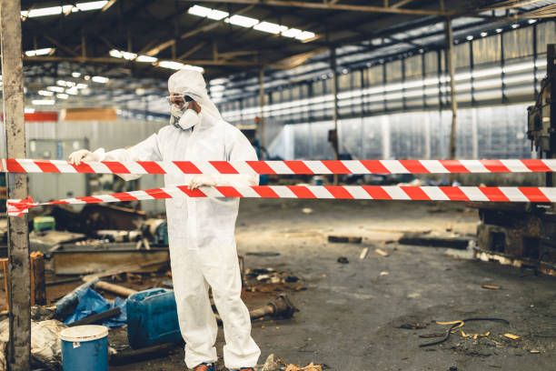 Professional Crime Scene Cleanup technician working in Waterville, WA